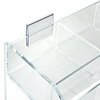 Azar Displays NEW Three-Tier Shelf, 12 Compartment Counter Step Display, 16'' wide 326036